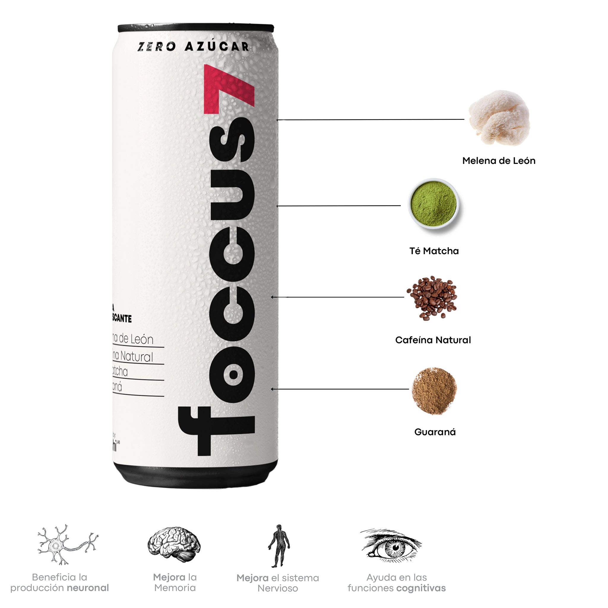 Image of Foccus Frambuesa - FOCCUS DRINK